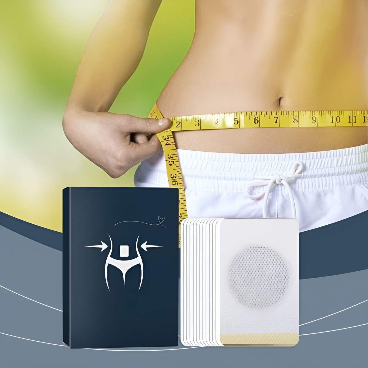 NaturoTrim - Ekologiskt Viktminskningsplåster För En Ökad Ämnesomsättning & Fettförbränning