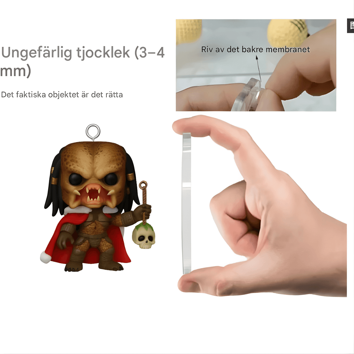 Charm – 2D Demon Hunter Adventskalender Dekoration Nyckelring