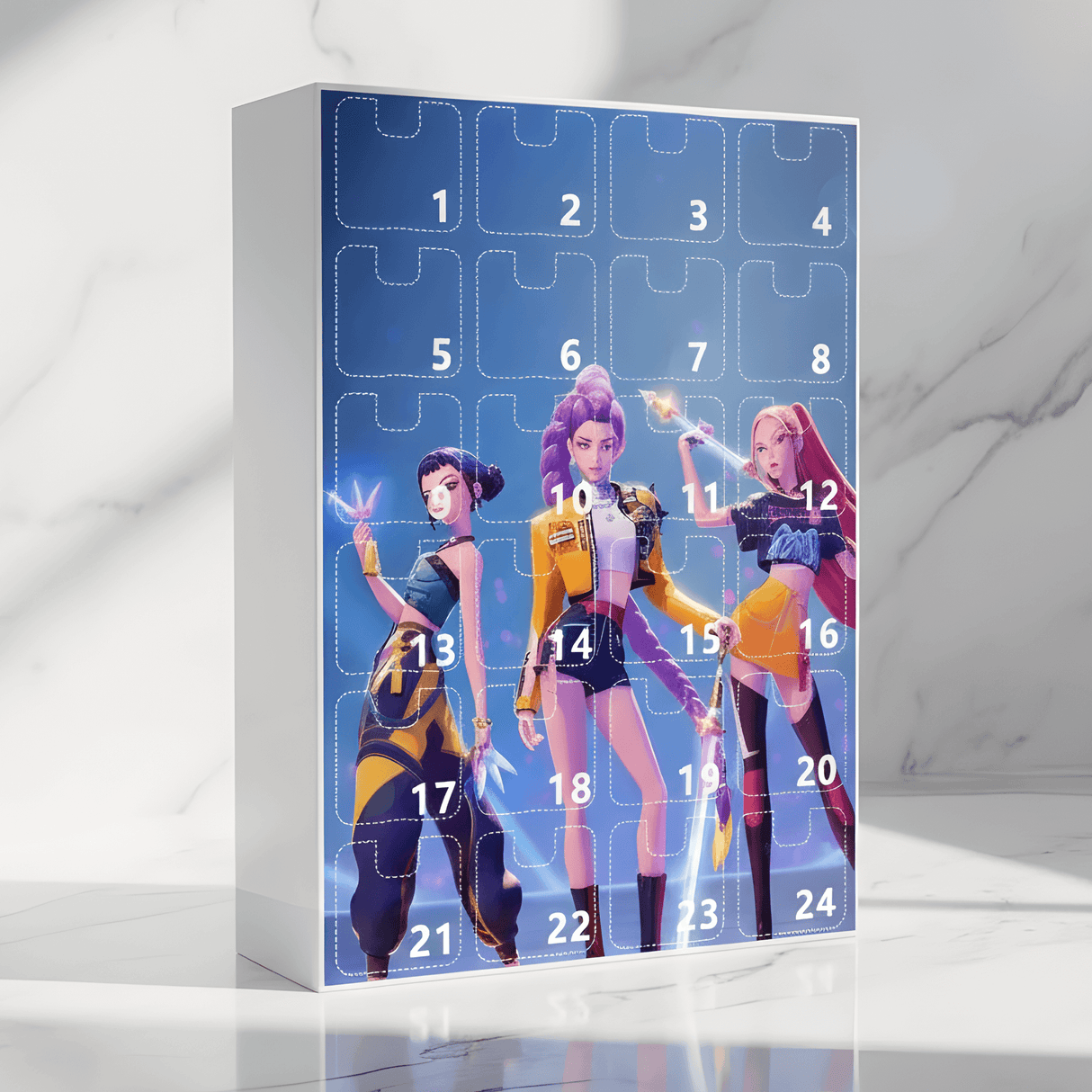 HyntRix – 2D Demon Hunters Adventskalender med 24 Överraskningar | Nyckelringar