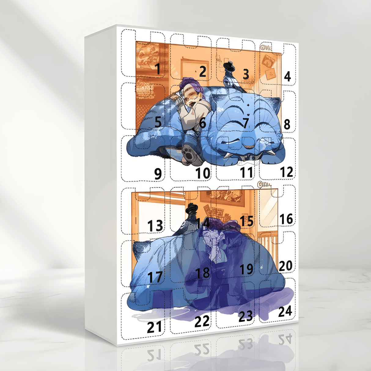 HyntRix – 2D Demon Hunters Adventskalender med 24 Överraskningar | Nyckelringar