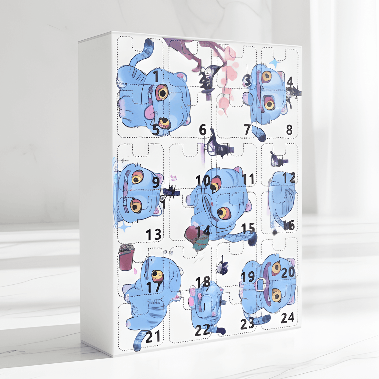 HyntRix – 2D Demon Hunters Adventskalender med 24 Överraskningar | Nyckelringar