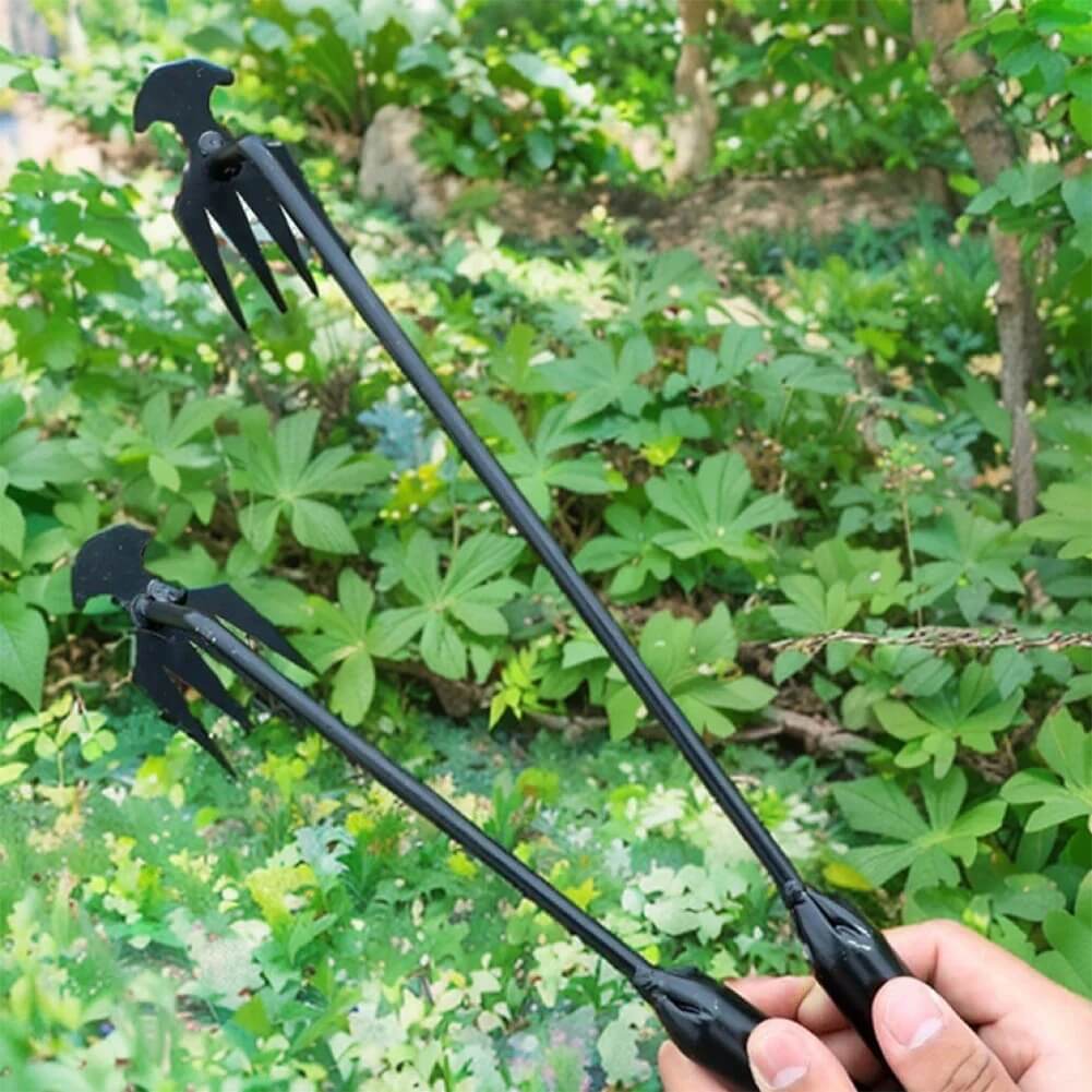 NordStål WeedFlex - Ogräsverktyg Effektivt Handverktyg för Ogräsrensning i Trädgården