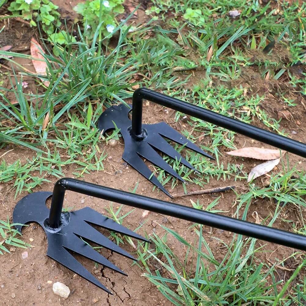 NordStål WeedFlex - Ogräsverktyg Effektivt Handverktyg för Ogräsrensning i Trädgården