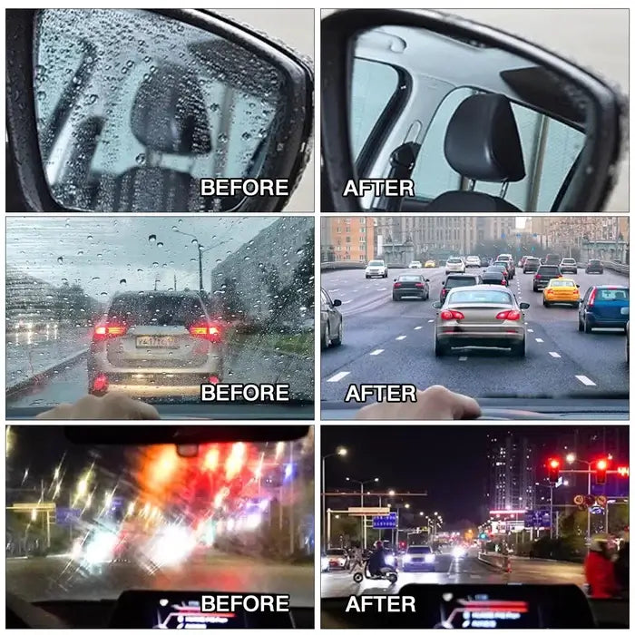 AutoShine - Glasrengöringsborste Klar Sikt för Bilens Vindrutor och Glasytor