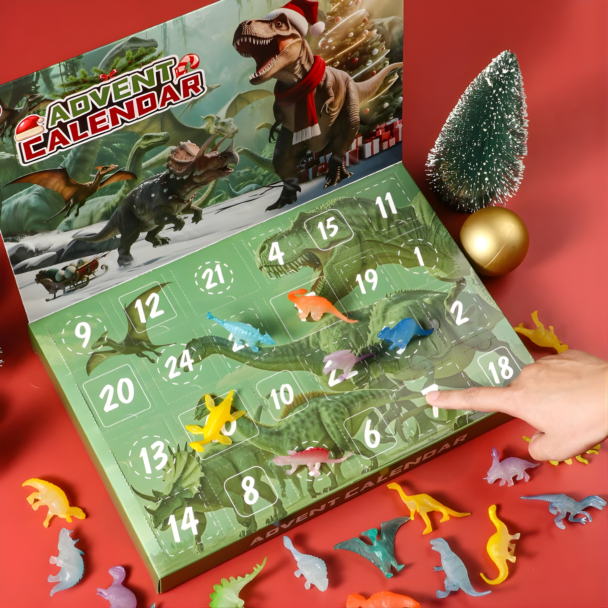 DinoBlaze – Julkalender med Dinosaurier  | 24 Överraskningar med Lysande & Klassiska Dinosaurier för Barn