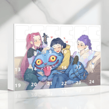 HyntRix – 2D Demon Hunters Adventskalender med 24 Överraskningar |  Nyckelringar