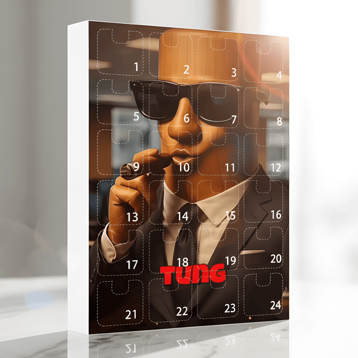 BrainFest – 2D Italian MindRot Characters Adventskalender med 24 Lekfulla Figuriner i 1/6-Skala för Julnedräkning