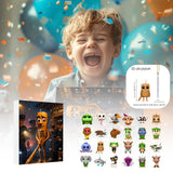 BrainFest – 2D Italian MindRot Characters Adventskalender med 24 Lekfulla Figuriner i 1/6-Skala för Julnedräkning