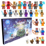 MiniCraft - Adventskalender med 24 Dagars Nedräkning och Actionfigurer